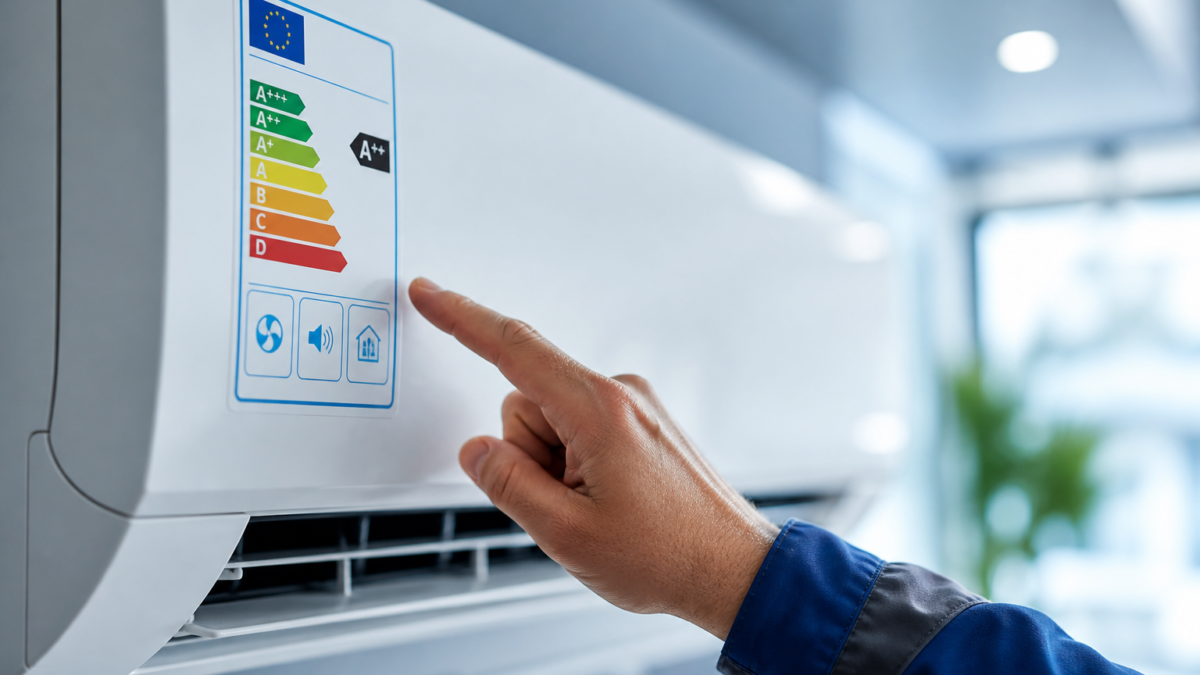 Etiqueta energética en climatización: qué significa cada letra y por qué importa — instalación climatización Granada