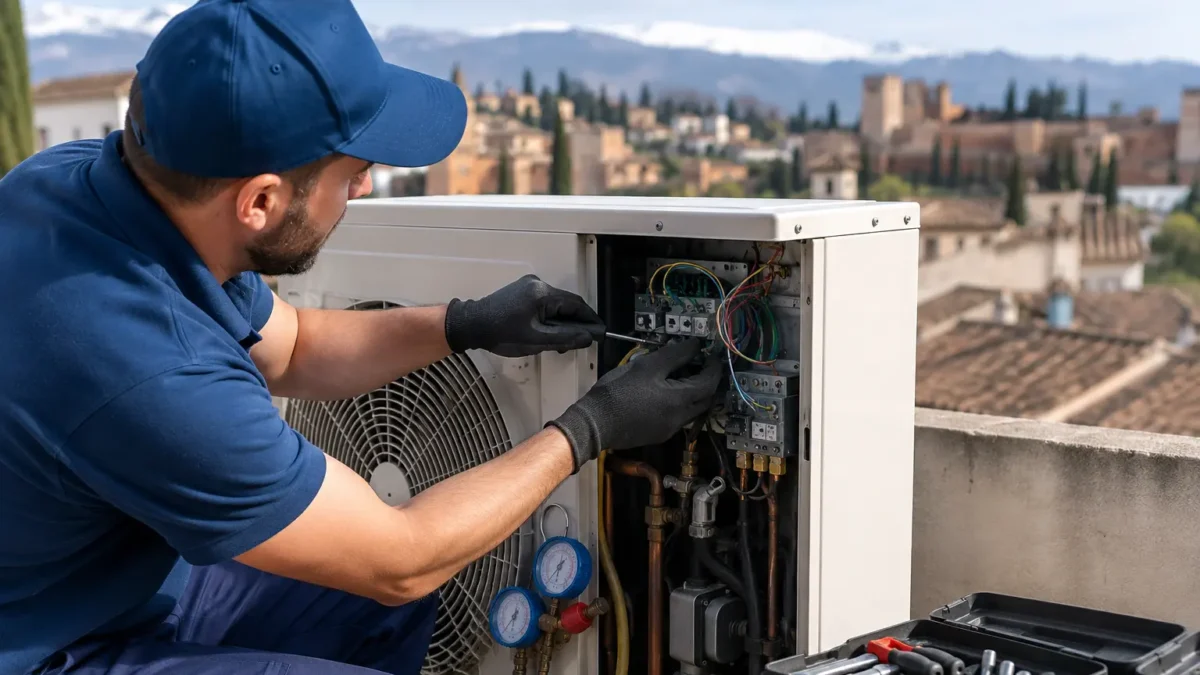 Mantenimiento de aire acondicionado en Granada: guía — instalación climatización Granada