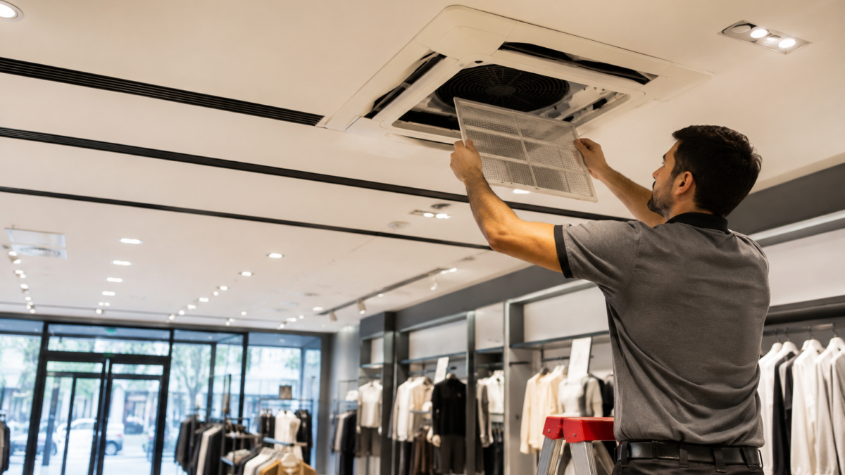 Climatización para locales comerciales: qué diferencias hay con el uso doméstico — instalación climatización Granada