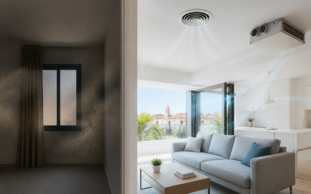 El aire acondicionado no ventila: cuándo necesitas VMC — Clima Granada